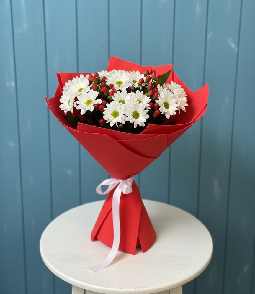 Букет цветов из: Хризантемы в Апанасенковском