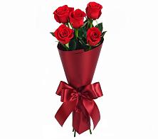 Букет 5 Красных роз Эдлесс Лав в Апанасенковском