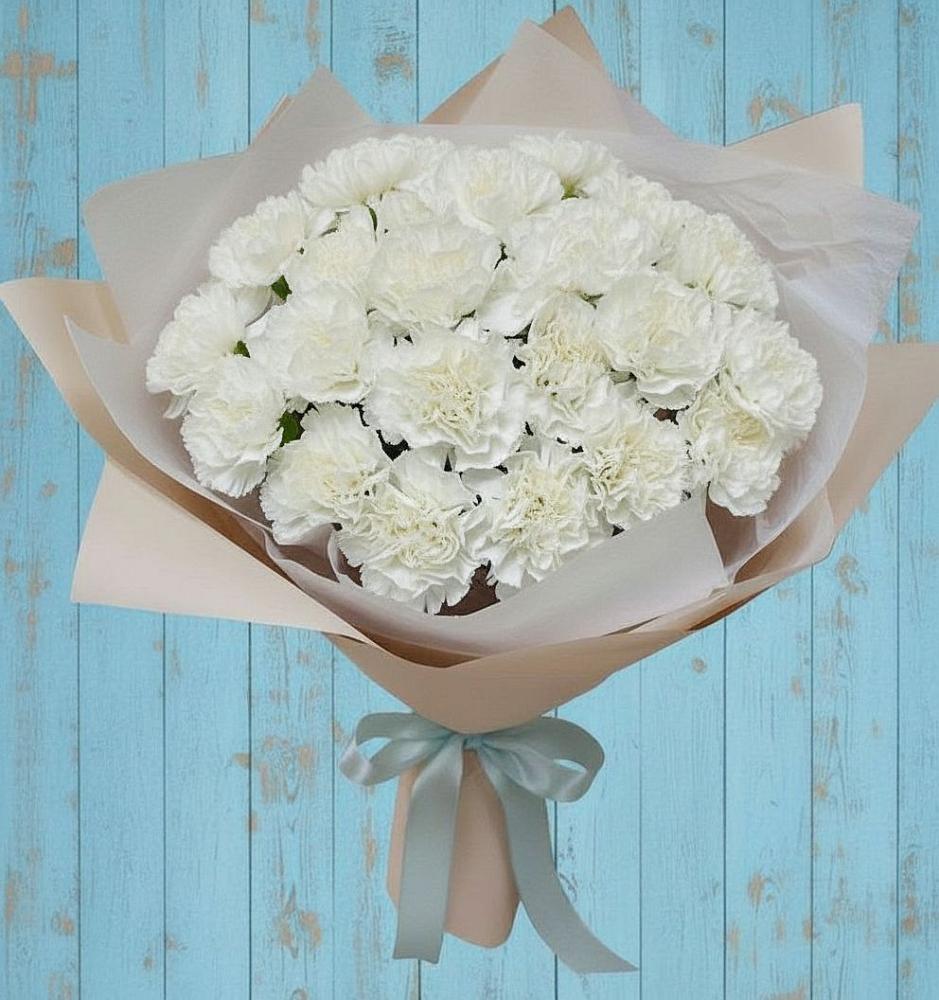 Букет цветов из: Гвоздики в Апанасенковском