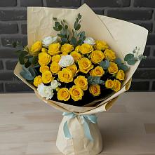 Букет цветов из:  Розы #REPLACE_PRED# Апанасенковском