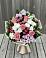 Букет цветов из: Альстромерии, Гвоздики, Розы и Хризантемы в Апанасенковском