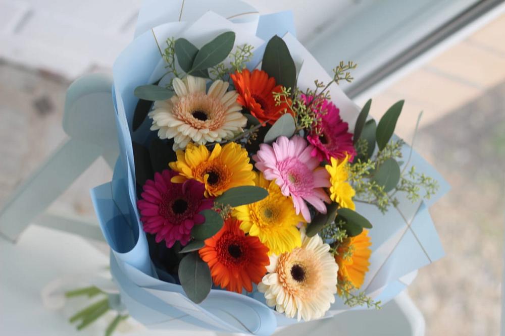 Букет цветов из: Герберы в Апанасенковском