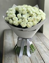 Букет 35 Белых роз в Апанасенковском