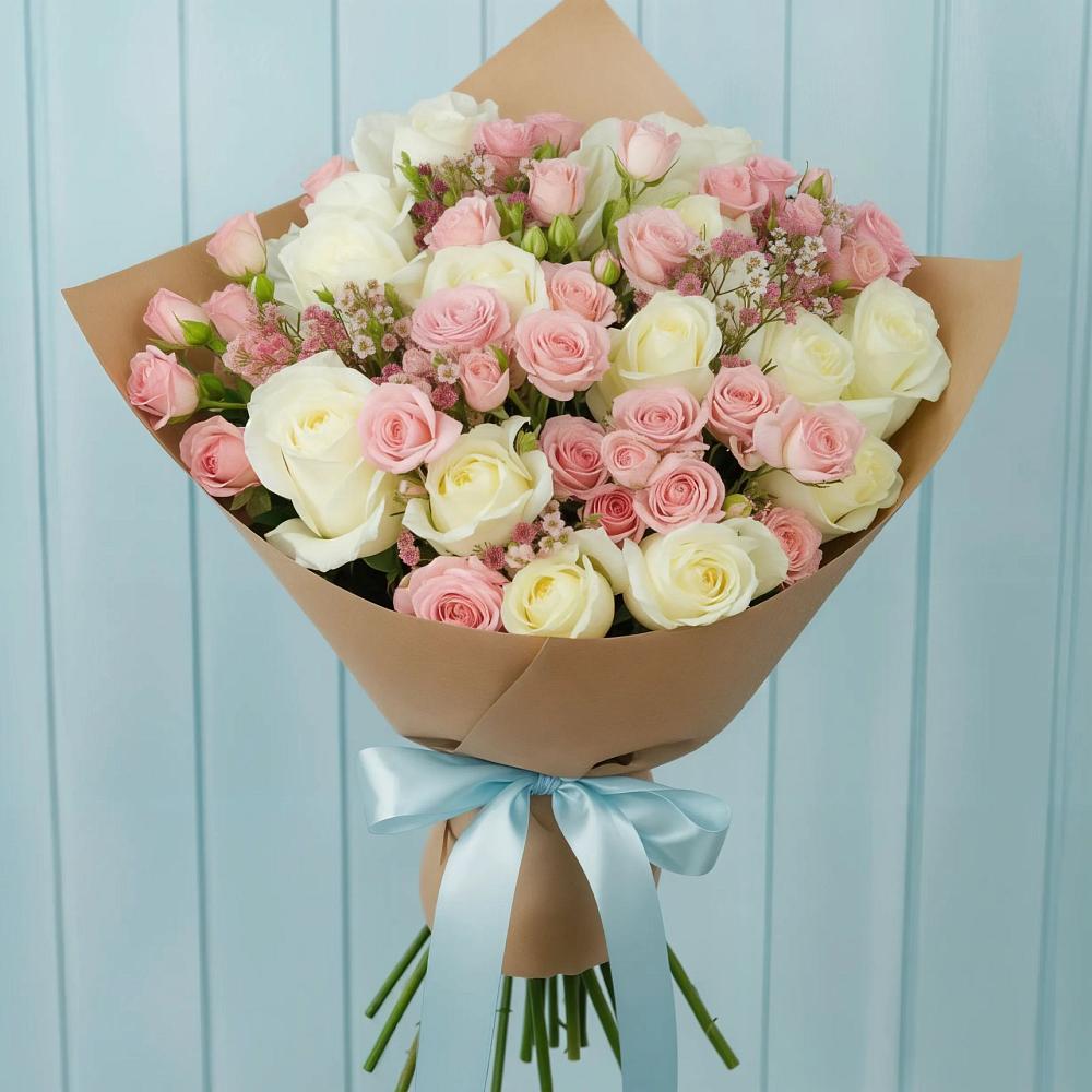 Букет цветов из: Розы в Апанасенковском