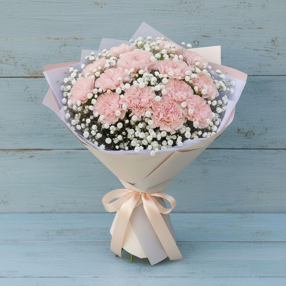 Букет цветов из: Гвоздики в Апанасенковском