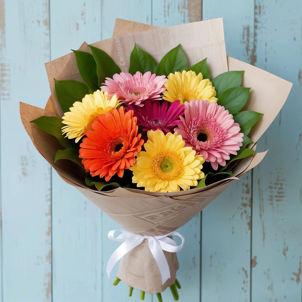 Букет цветов из: Герберы в Апанасенковском