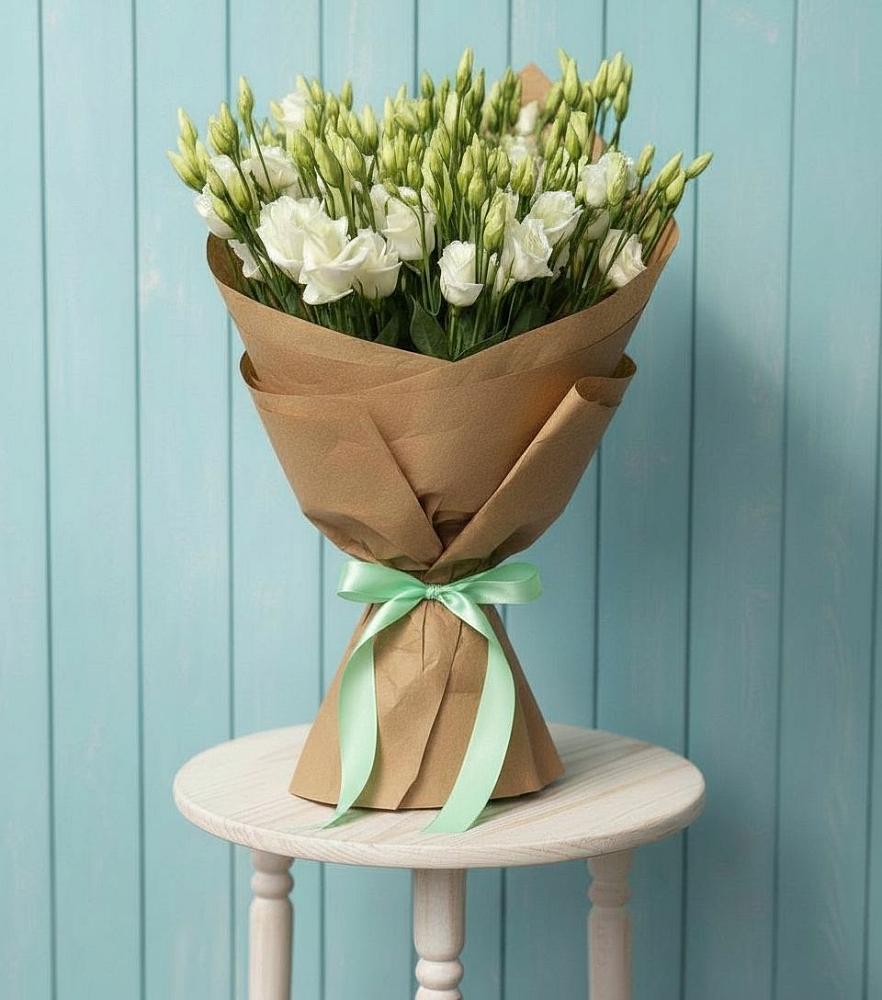 Букет цветов из: Лизиантусы в Апанасенковском