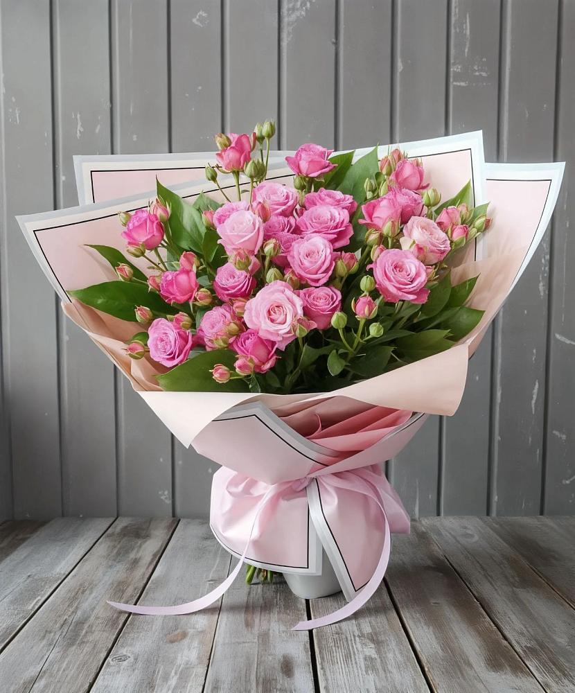 Букет Розовый кустик в Апанасенковском