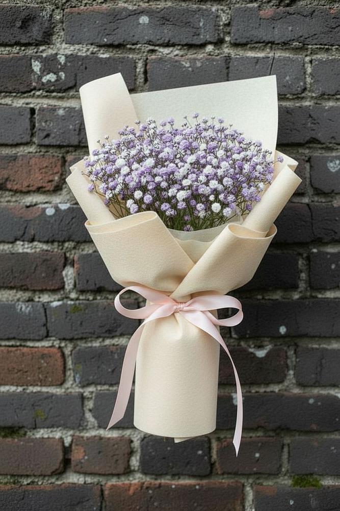 Букет цветов из: Гипсофила в Апанасенковском