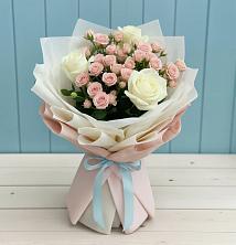 Букет цветов из:  Розы в Апанасенковском