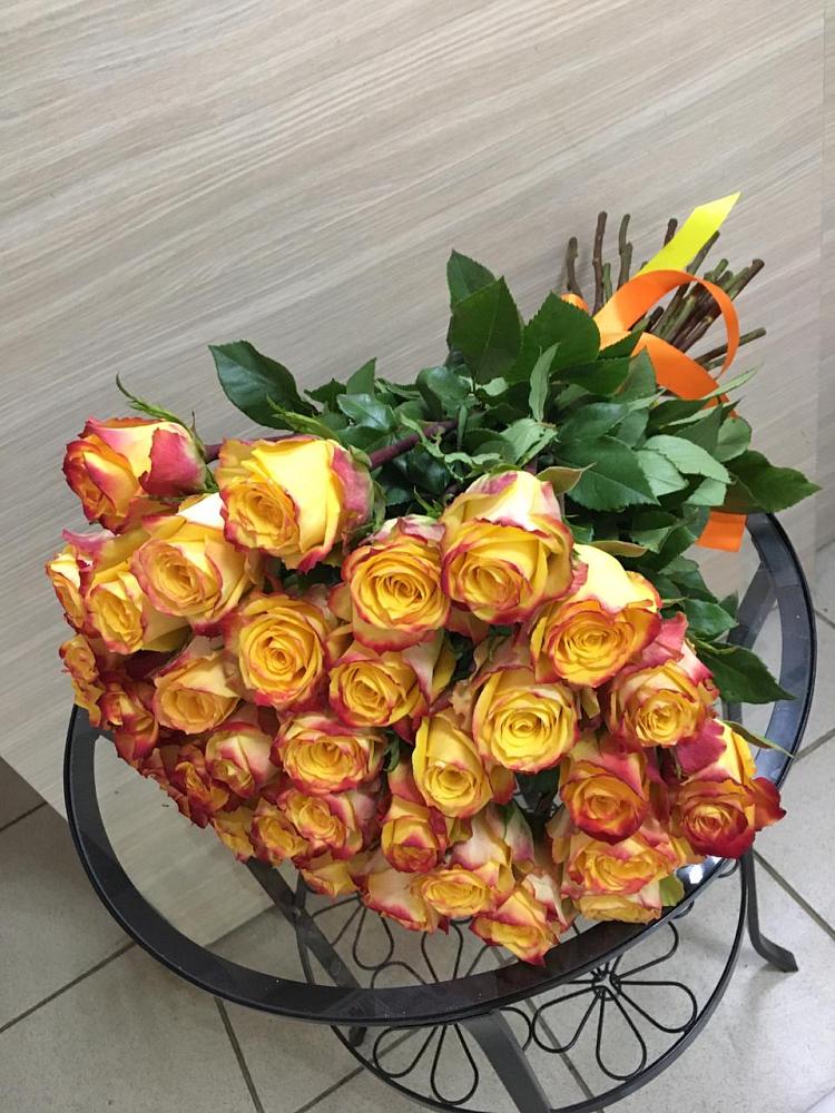 Букет Желтые розы в Апанасенковском