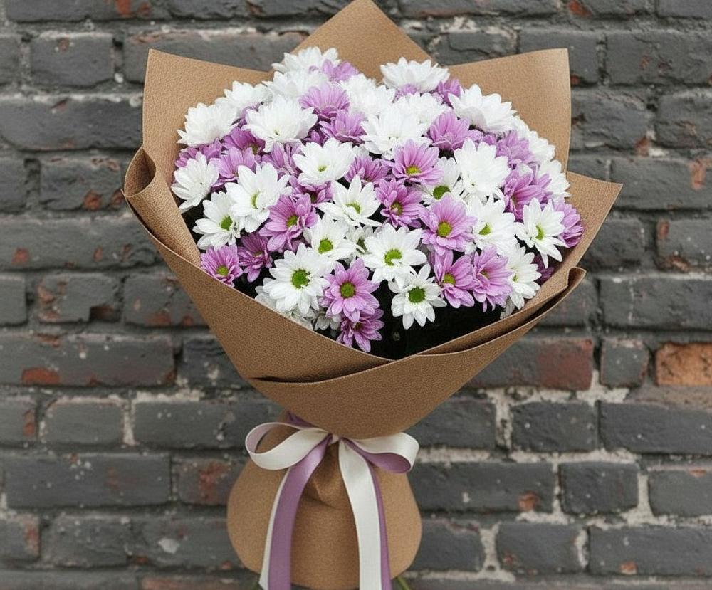 Букет цветов из: Хризантемы в Апанасенковском