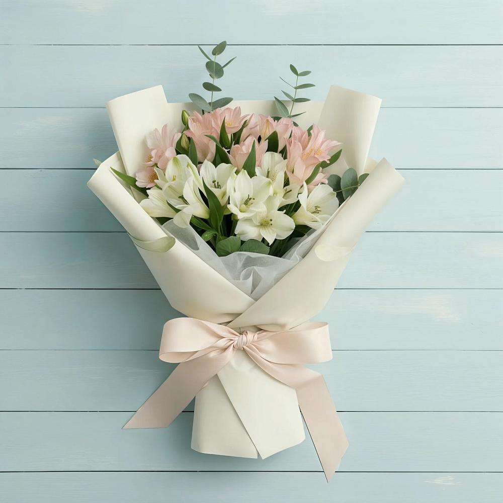 Букет цветов из: Альстромерии в Апанасенковском