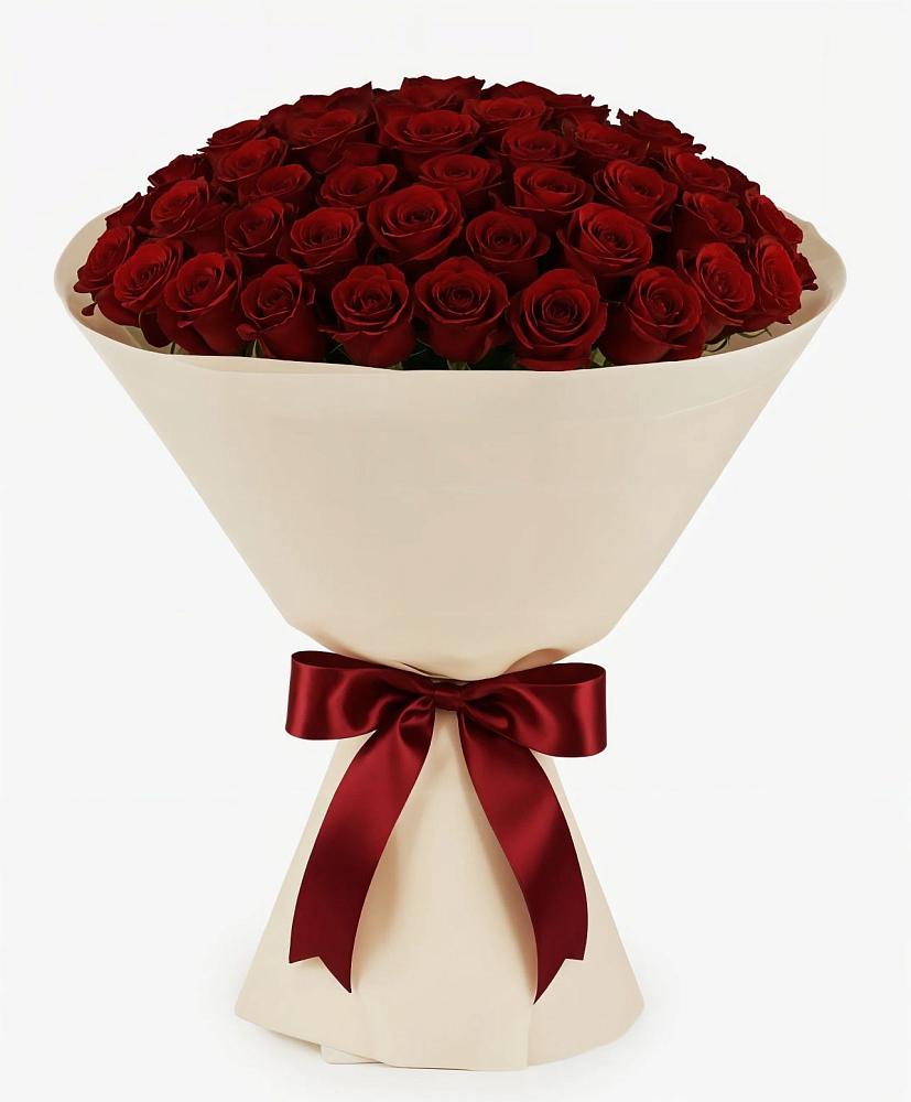 Букет 101 Бордовая роза Блэк Бакарра в Апанасенковском